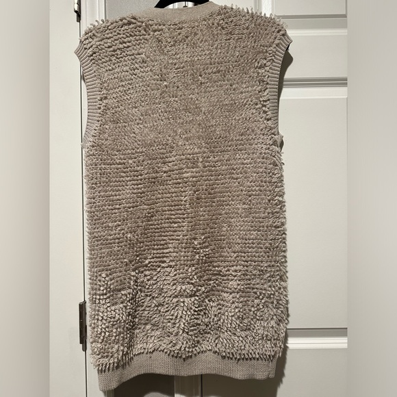 🐑🤍WILFRED Wool Vest🐑🤍Yarn made in Italy. Womens XS. - Picture 5 of 12